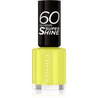 Rimmel 60 Seconds Super Shine lak na nechty odtieň 155 Beach Breeze Please 8 ml