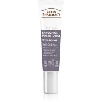 Green Pharmacy Bakuchiol & Postbiotics Eye Cream крем для шкіри навколо очей проти ознак старіння 15 мл