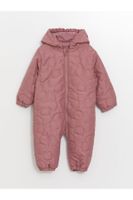 LC Waikiki Lcwk Hooded Patterned Baby Girl Astronaut Coat