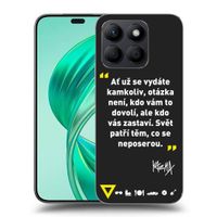 Silikónový čierny obal pre Honor X8b - Kazma - SVĚT PATŘÍ TĚM, CO SE NEPOSEROU