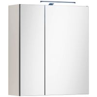 MID.YOU ZRKADLOVÁ SKRINKA, čierna, kašmírová, 60/70/23 cm