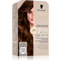 Schwarzkopf Creme Supreme permanentná farba na vlasy odtieň 6-68 Tmavá karamelová blond 60 ml