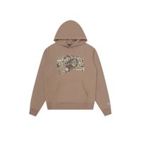 Billionaire Boys Club Overlay Camo Fill Arch Logo Popover Hoodie - Pánske - Mikina Billionaire Boys Club - Hnedé - B26132-TAUPE - Veľkosť: M