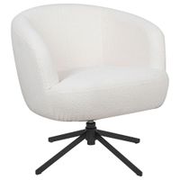 Cantus KRESLO, kov, textil, biela