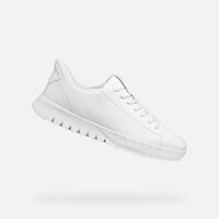 White men's sneakers Geox Flextride Plus - Men