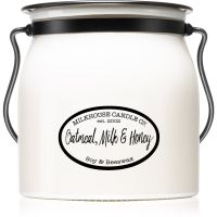 Milkhouse Candle Co. Creamery Oatmeal, Milk & Honey ароматна свещ Butter Jar 454 гр.