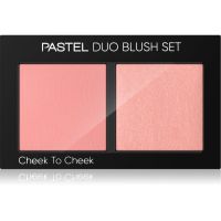 Pastel Profashion Duo Blush Set Cheek To Cheek paleta rdečil odtenek 10 Hot Pink 2x4.3 g