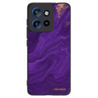 Silikónový čierny obal pre Motorola Edge 50 Neo - Purple