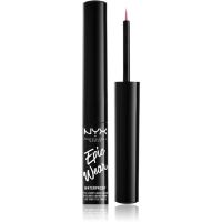 NYX Professional Makeup Epic Wear Metallic Liquid Liner langanhaltender Gel-Eyeliner Farbton 08 Fucshia Metal 3,5 ml