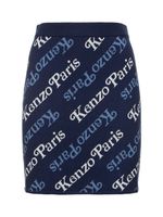 Kenzo X Verdy Cotton & Wool Mini Skirt