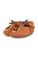 Semišové topánky pre bábätká Donsje Nanoe Shoes Papaya