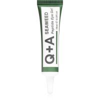 Q+A Seaweed Peptide posvetlitveni gel za oči s peptidi 15 ml