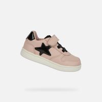 Pink Girls Sneakers Geox Djrock - Girls