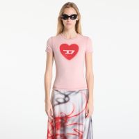 T-shirt Diesel T-Uncuties-Long-S5 T-Shirt Pale Mauve S