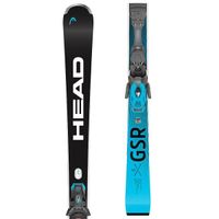Head WC REBELS E.GSR + PR 11 GW Ски за спускане, черно, размер