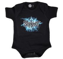 Baby Body Slipknot - Electric Blue - Black - Metal-Kids 56/62