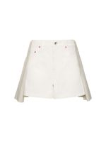 Denim & Wool Melton Shorts