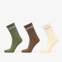 Κάλτσες Vans Rox Classic Crew Socks Green/ White/Brown S