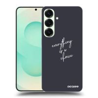 Silikónový čierny obal pre Samsung Galaxy S25 5G - Všetko je na tebe