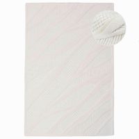 Flair Rugs VLNENÝ KOBEREC, 140/200 cm biela