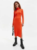 Calvin Klein Jeans Kleid Orange