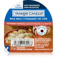 Yankee Candle Peppermint Pinwheels κερί για αρωματική λάμπα 22 γρ