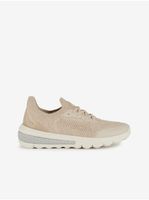 Beige Women's Geox Spherica Actif Sneakers - Women's