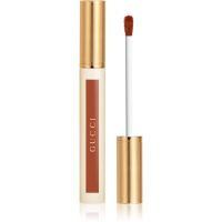 Gucci Glow Oil-In-Water Tint Liquid Lipstick bleščeča vlažilna tekoča šminka odtenek 308 Lucy Dark Orange 6.5 ml