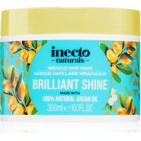 Inecto Argan maseczka odżywcza do nabłyszczania i zmiękczania włosów 300 ml