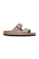Birkenstock papuci feminini din piele întoarsă Arizona