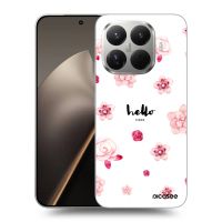 Silikónový čierny obal pre Xiaomi 15T Pro - Hello there