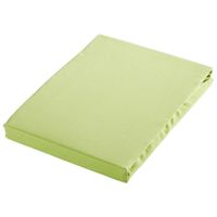 Novel NAPÍNACIA PLACHTA NA BOXSPRIN, džersej, zelená, 90-100/190-220 cm