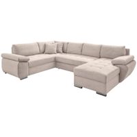 P & B SEDACIA SÚPRAVA, textil, béžová