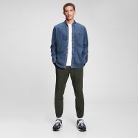 Koszula GAP Ls 1 Pkt Denim Shirt Medium Indigo L