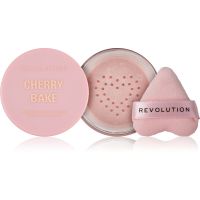 Makeup Revolution Y2k Cherry Bake zmatňujúci sypký púder 3.2 g