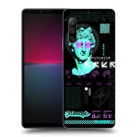 Silikónový prehľadný obal pre Sony Xperia 10 IV 5G - RETRO