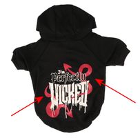 ubranie dla psa Black - USZKODZONE M