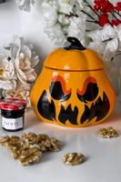 KILLSTAR - Dekogefäß - Spicy Pumpkin - Schwarz