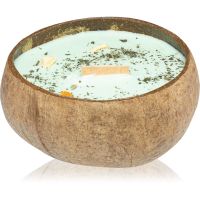 Tropicandle Lime, Basil & Mandarin Duftkerze mit Holzdocht 350 ml