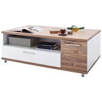 Livetastic KONFERENČNÝ STOLÍK, biela, farba duba, kompozitné drevo, 115/70/42 cm