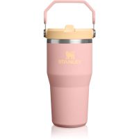 Stanley IceFlow™ Flip Straw 2.0 Tumbler термопляшка з неіржавної сталі Peach Rose 590 мл