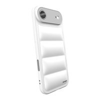 Puffer case pro Apple iPhone Air - Picasee Puffer - Biela