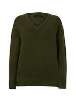 VERO MODA Pulover 'VMILSE'  tamno zelena