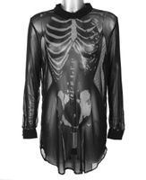koszula damska IRON FIST - Wishbone - Black - USZKODZONA XL