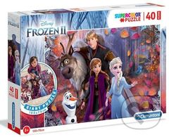 Supercolor Frozen 2 Floor - puzzle z kategorie 15 - 60 dílků