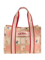 Cath Kidston Shopper torba 'Paddington'  zelena / roza / puder roza / narančasto crvena