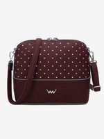 Vuch Cara Dotty Wine Cross body bag Czerwony