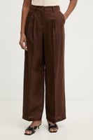 Twinset pantaloni de costum pentru femei, din in