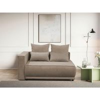 MID.YOU LEŇOŠKA, textil, taupe