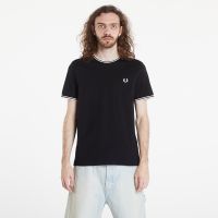 Μπλουζάκι FRED PERRY Twin Tipped T-Shirt Black M